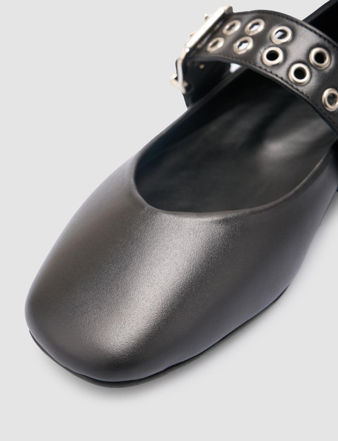 %100 Hakiki Deri Siyah Kadın Ayakkabı