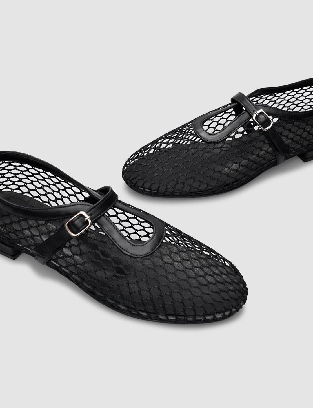 %100 Hakiki Deri Siyah Kadın Babet