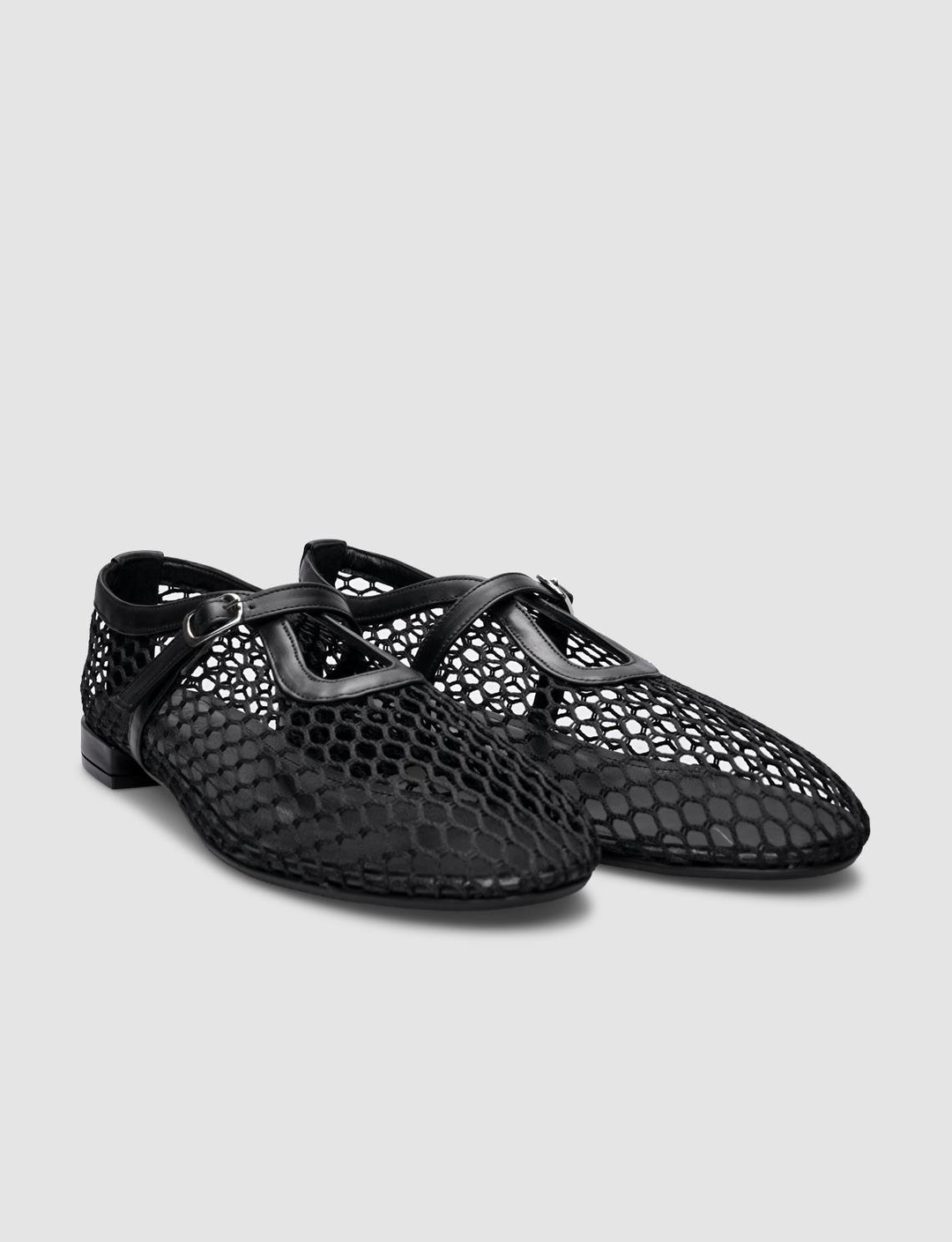 %100 Hakiki Deri Siyah Kadın Babet