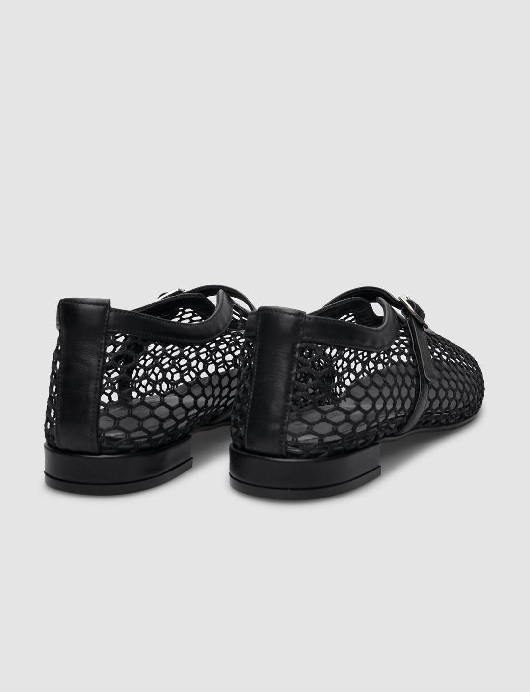 %100 Hakiki Deri Siyah Kadın Babet