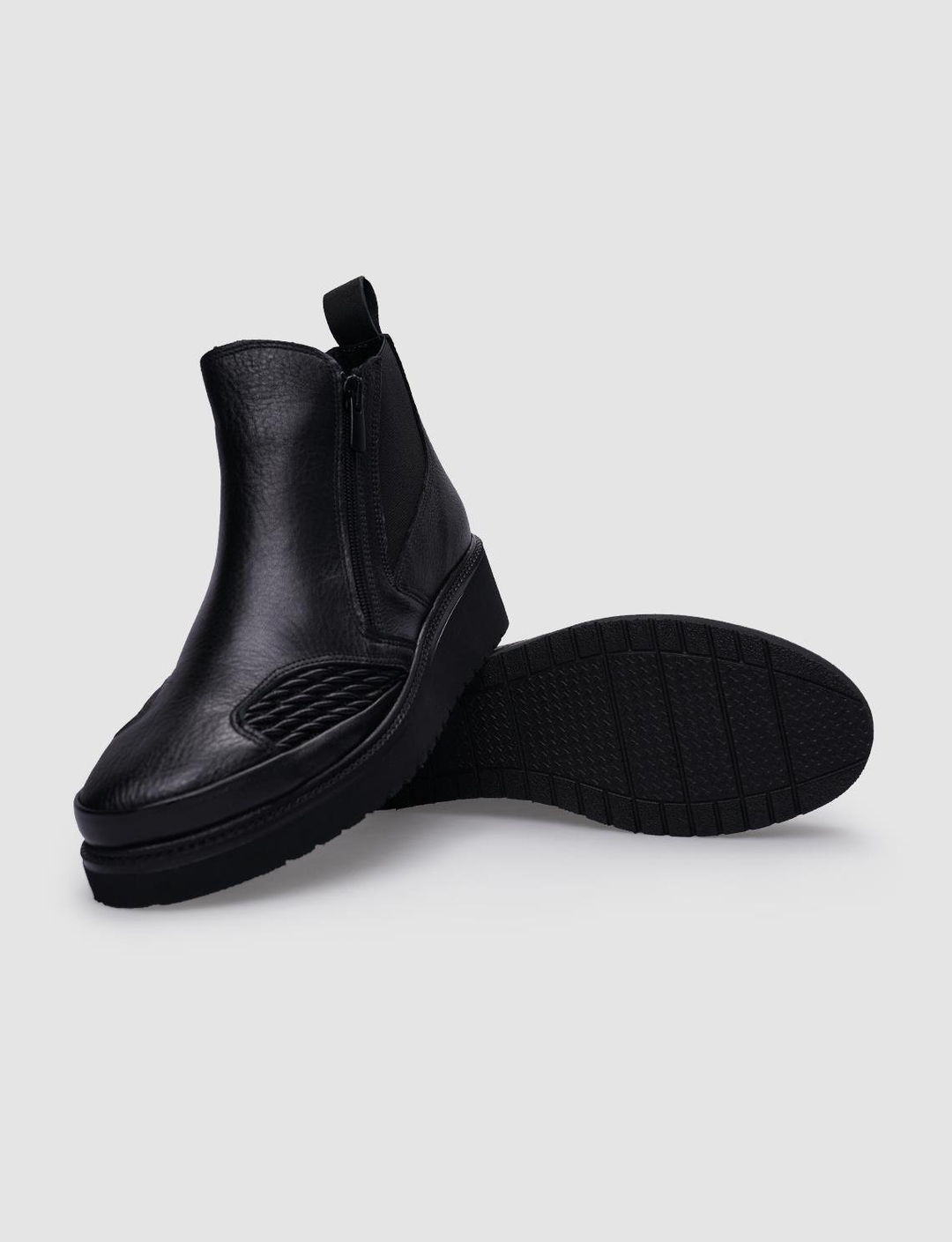 %100 Hakiki Deri Siyah Kadın Bot