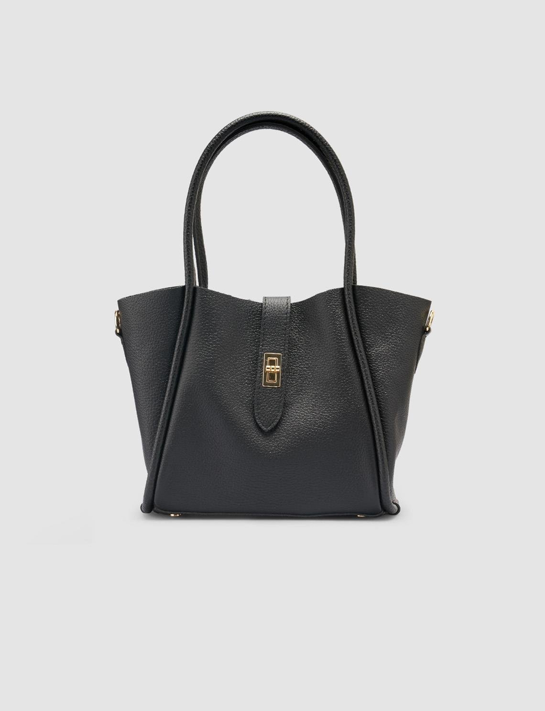 %100 Hakiki Deri Siyah Kadın Çanta