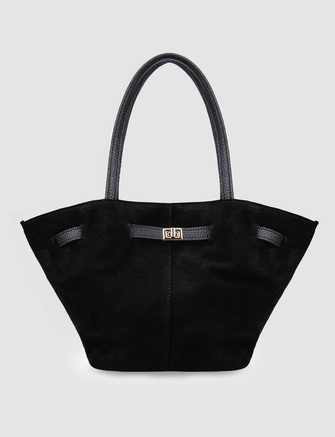 %100 Hakiki Deri Siyah Kadın Çanta