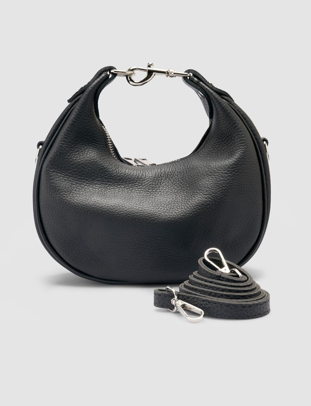 %100 Hakiki Deri Siyah Kadın Çanta