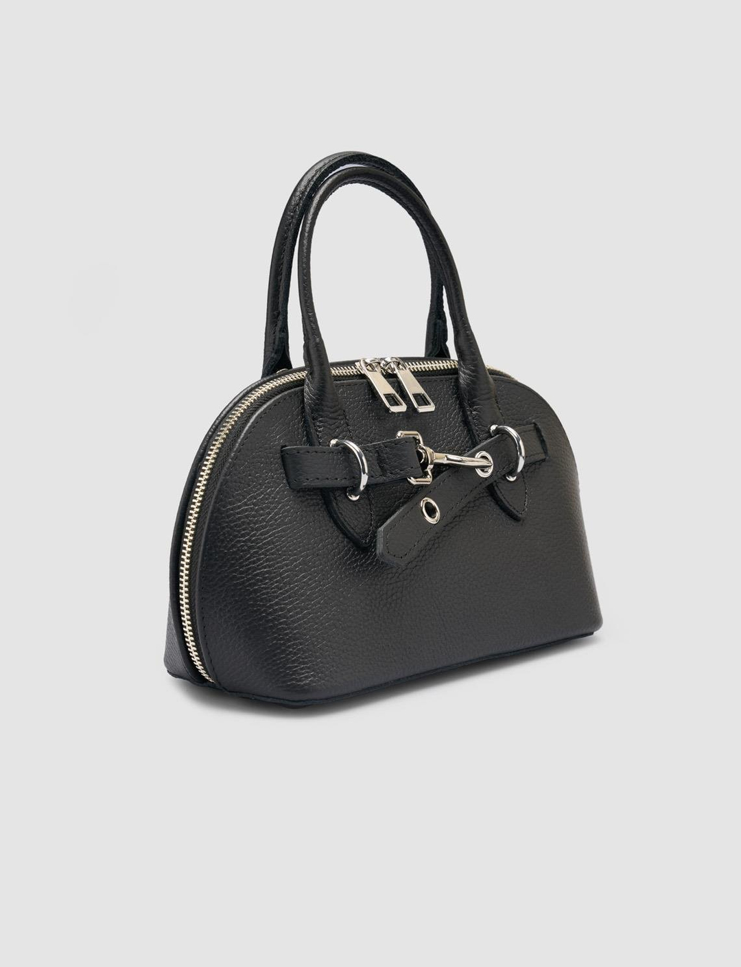 %100 Hakiki Deri Siyah Kadın Çanta