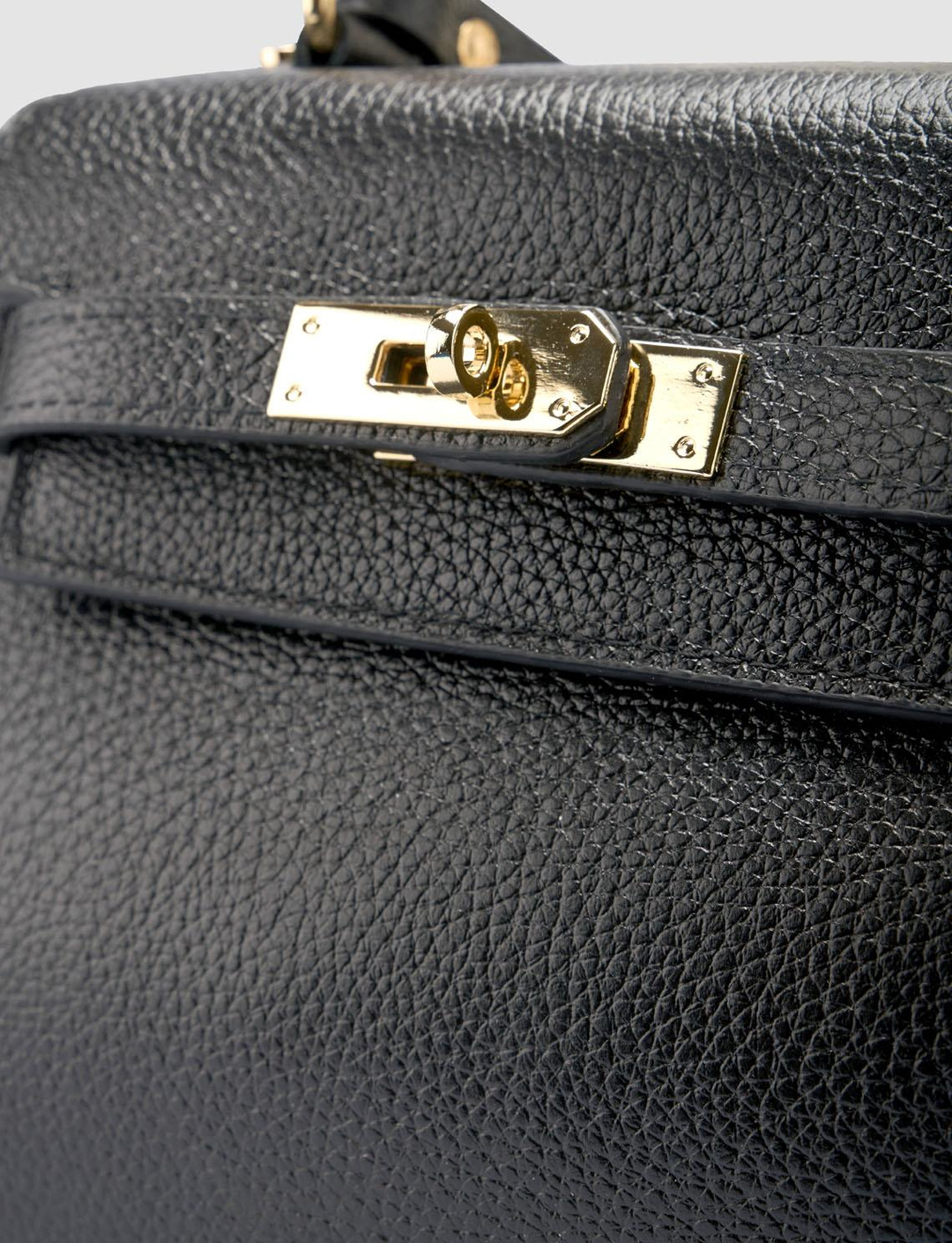 %100 Hakiki Deri Siyah Kadın Çanta