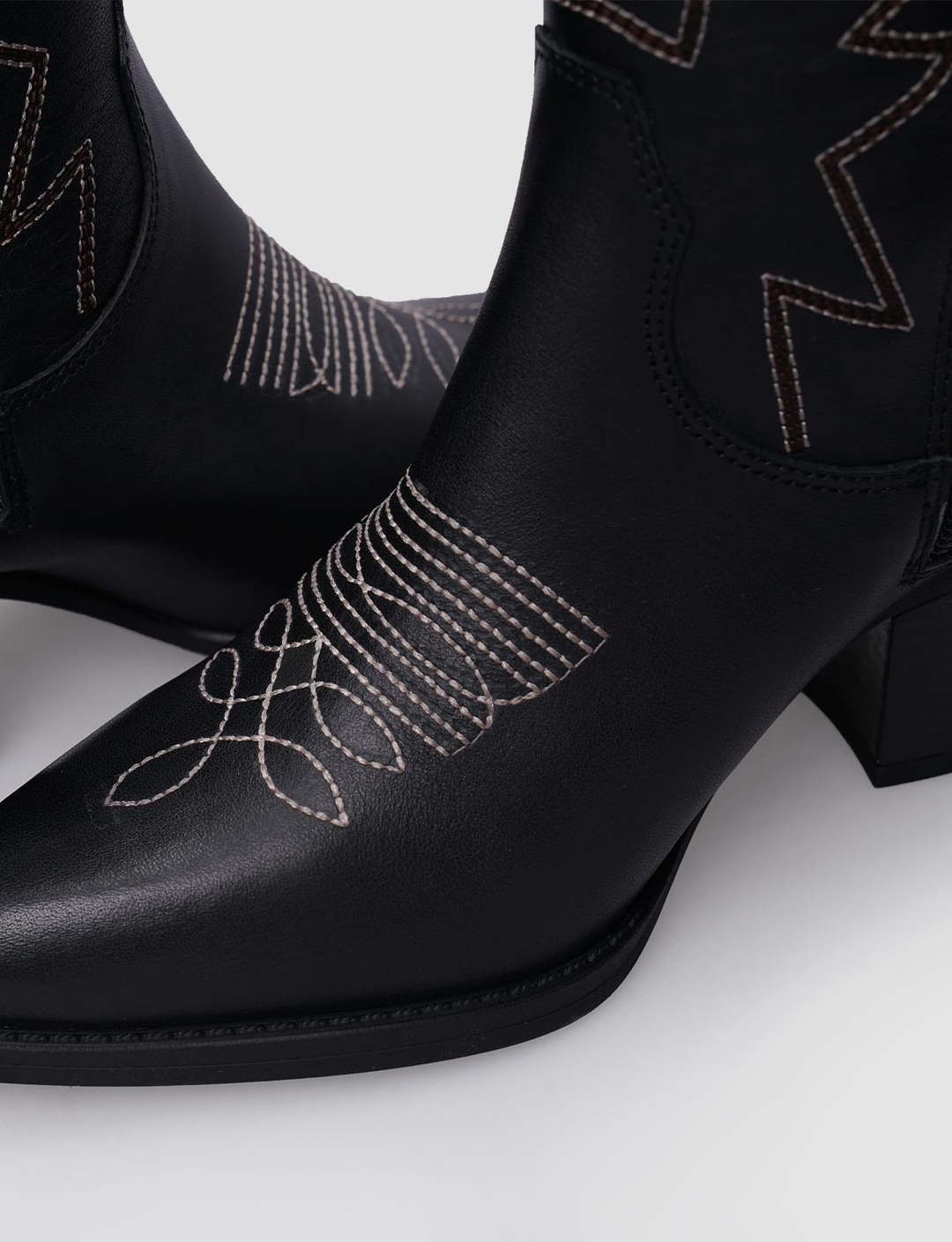 %100 Hakiki Deri Siyah Kadın Çizme