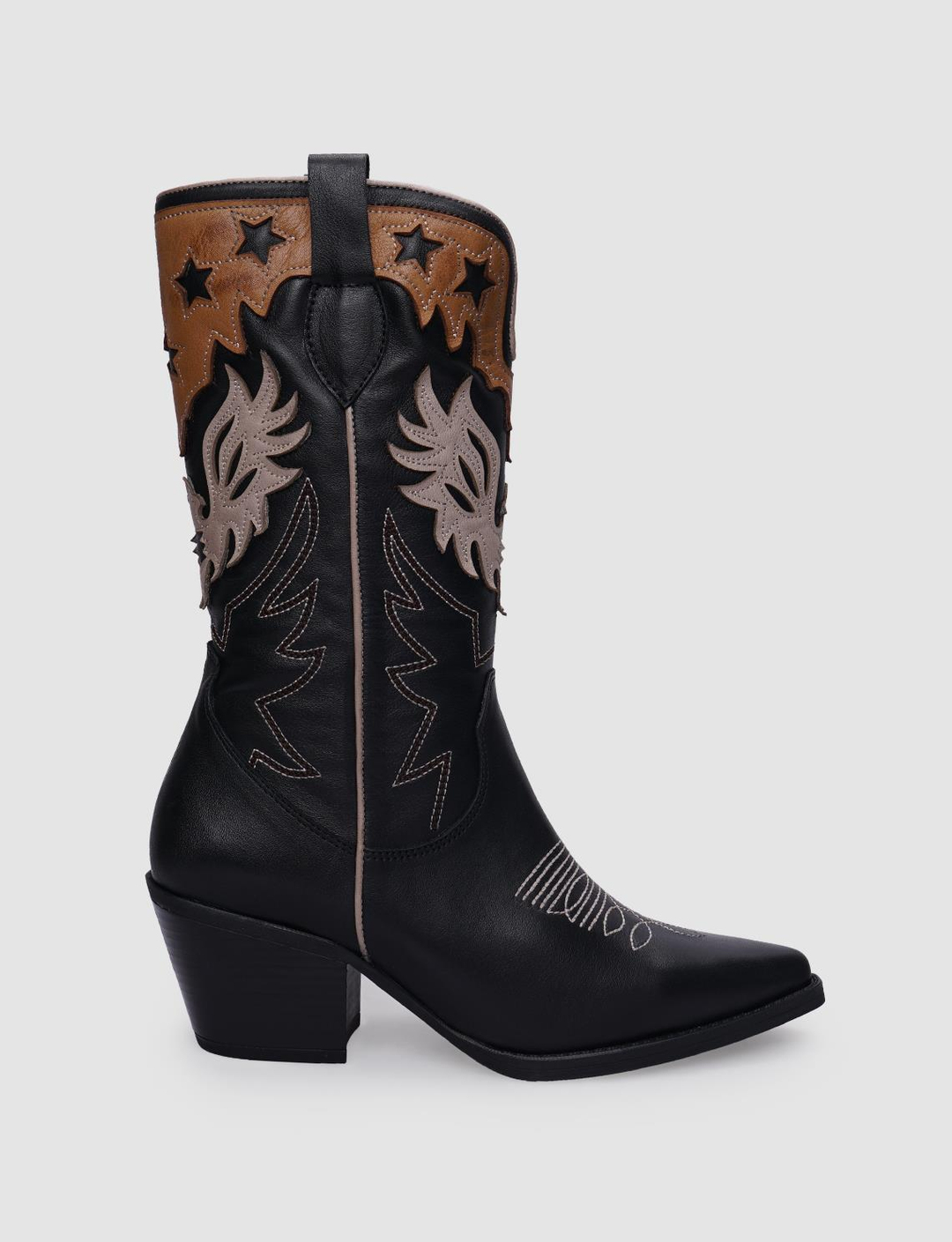 %100 Hakiki Deri Siyah Kadın Çizme