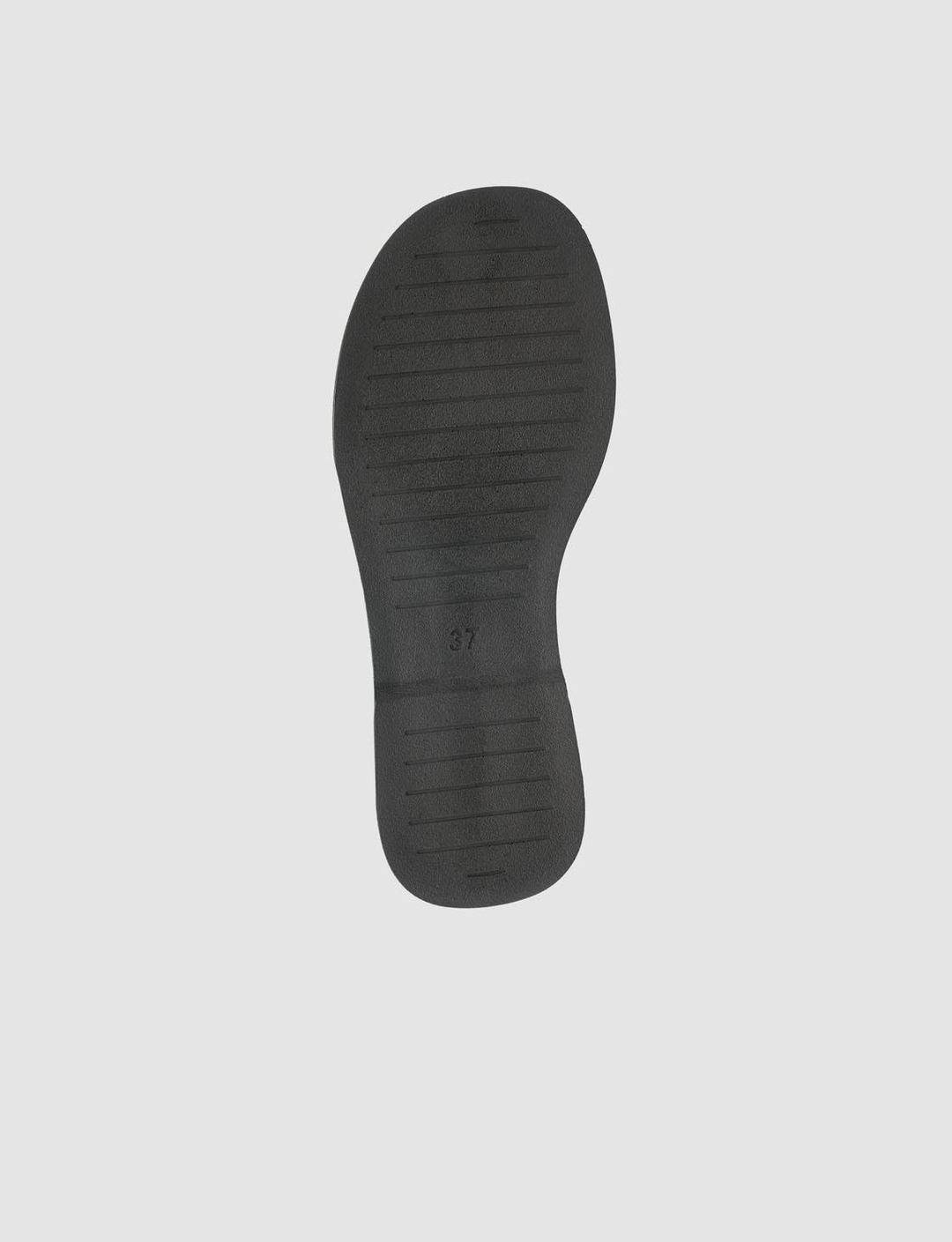 %100 Hakiki Deri Siyah Kadın Sandalet