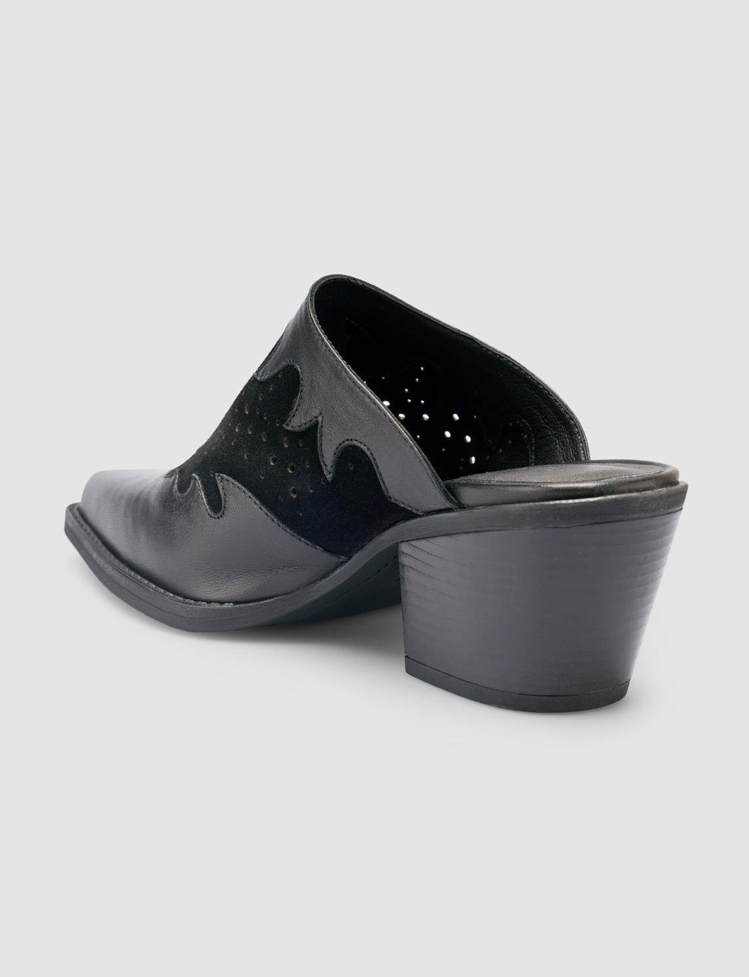 %100 Hakiki Deri Siyah Kadın Terlik