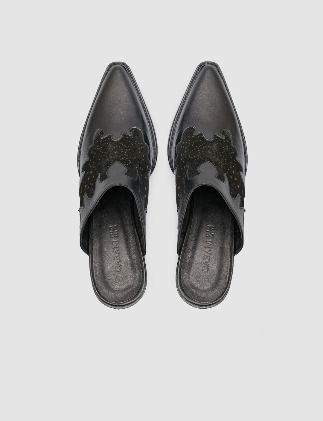 %100 Hakiki Deri Siyah Kadın Terlik