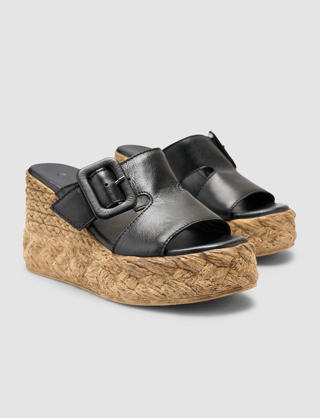 %100 Hakiki Deri Siyah Kadın Terlik