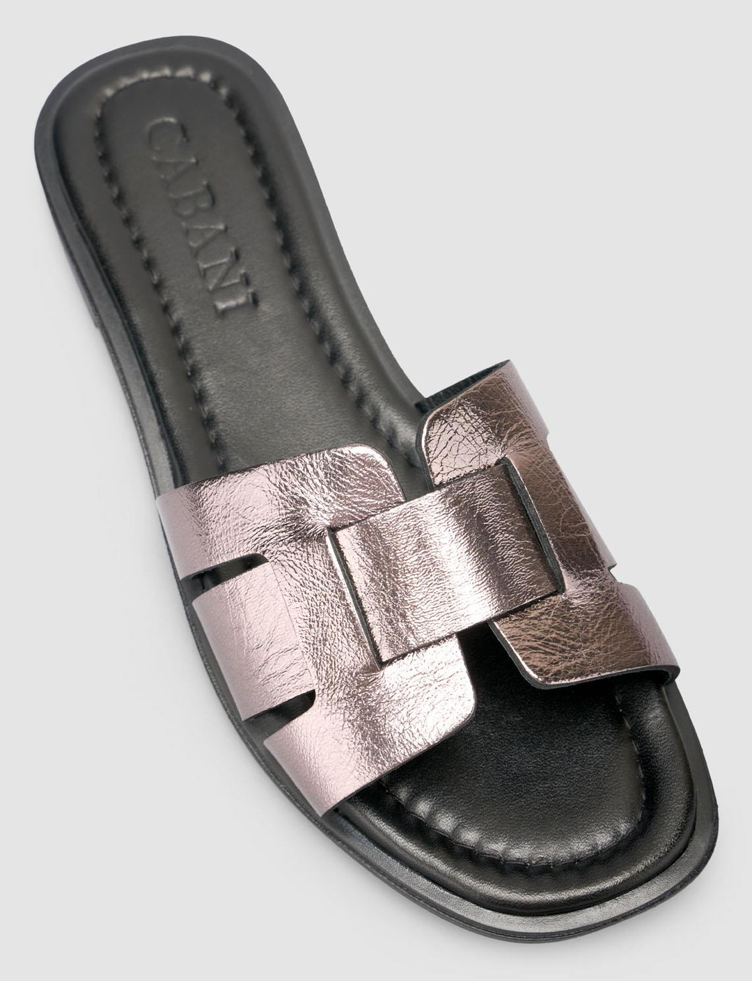 %100 Hakiki Deri Siyah Kadın Terlik