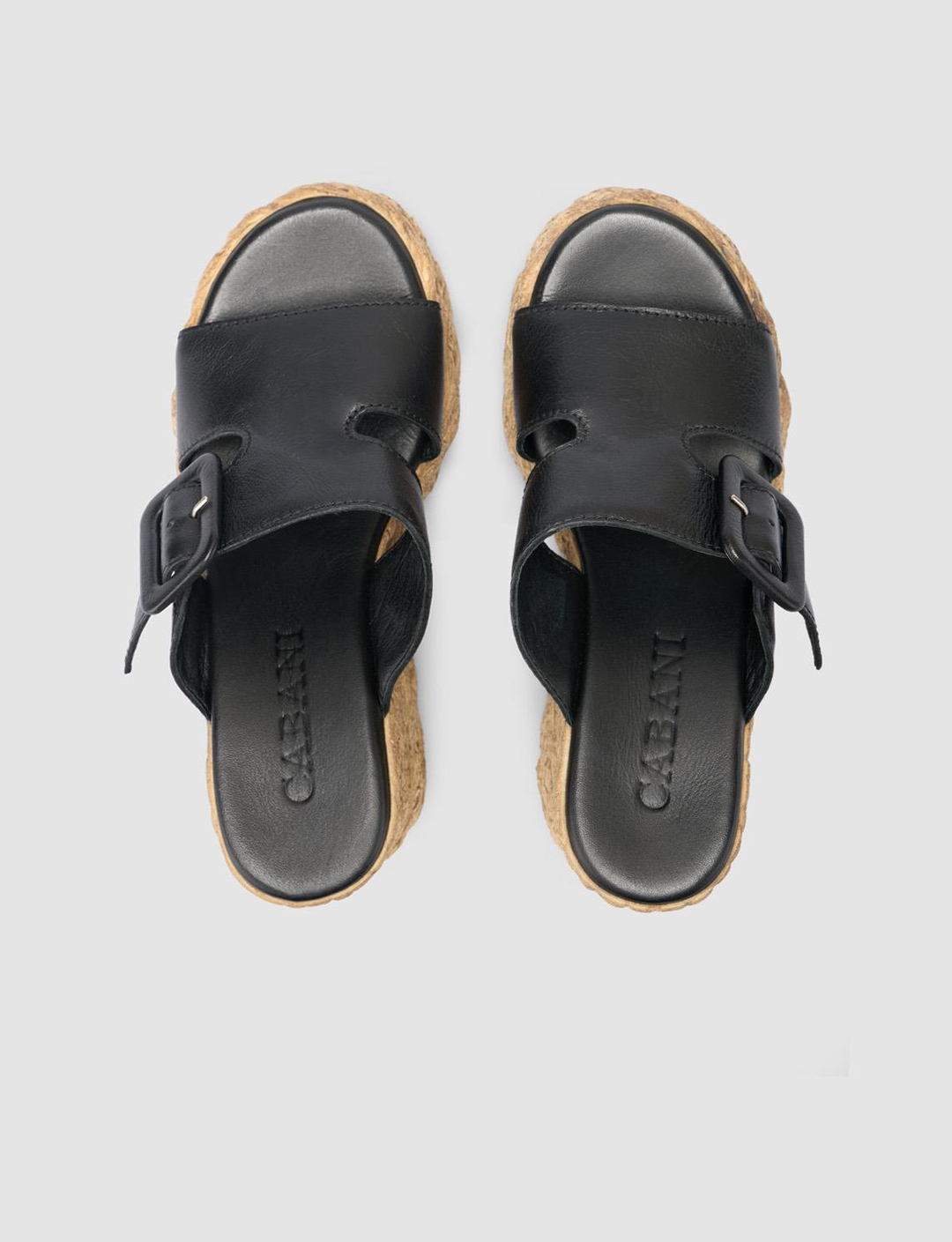 %100 Hakiki Deri Siyah Kadın Terlik