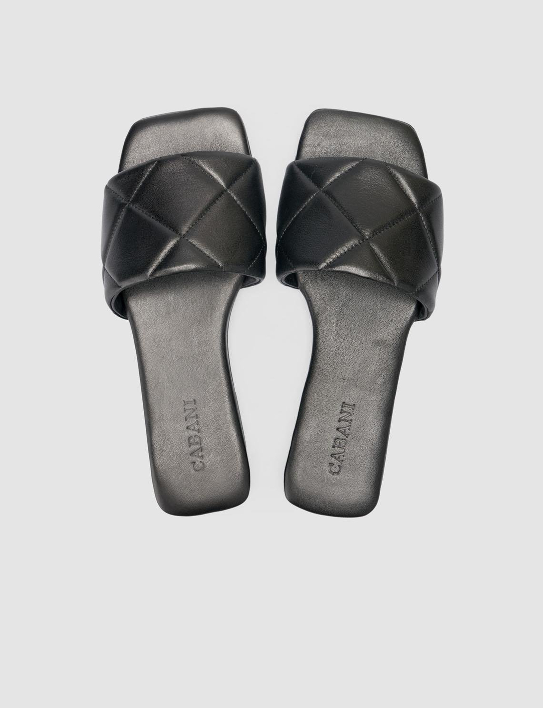 %100 Hakiki Deri Siyah Kadın Terlik