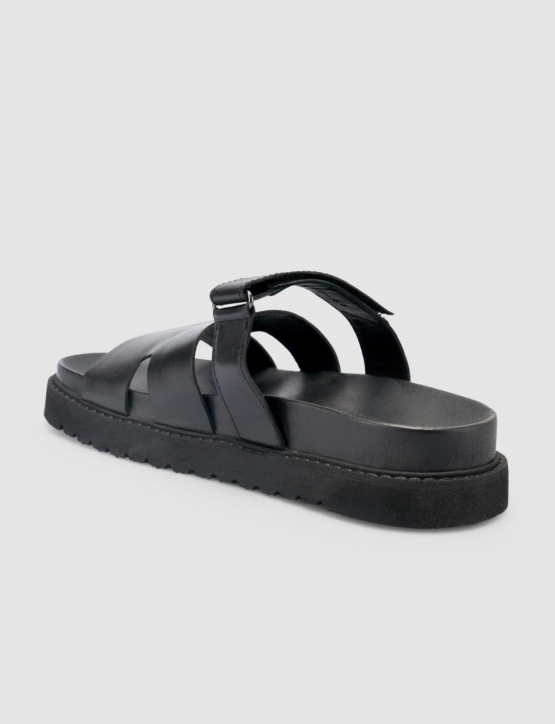 %100 Hakiki Deri Siyah Kadın Terlik