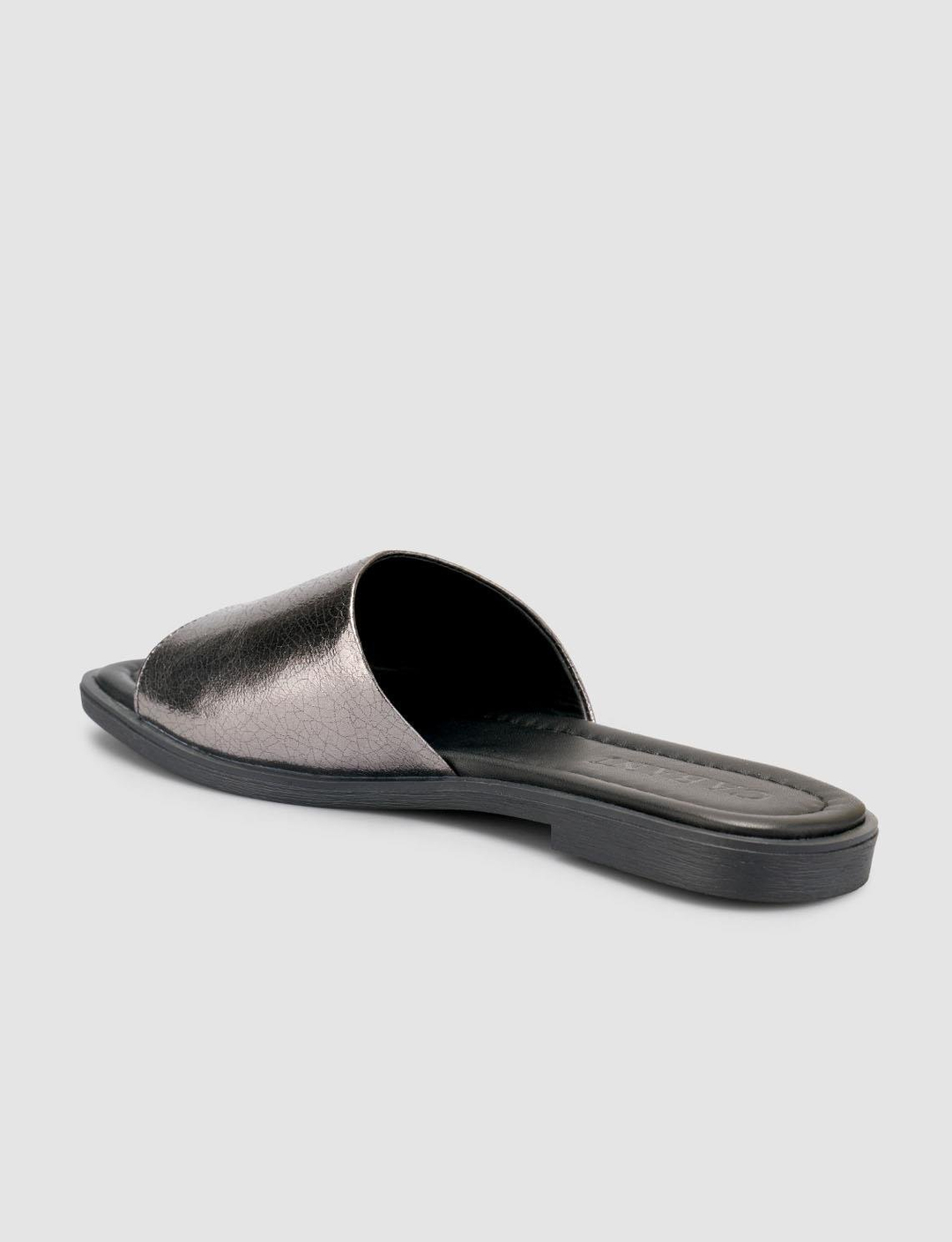 %100 Hakiki Deri Siyah Kadın Terlik