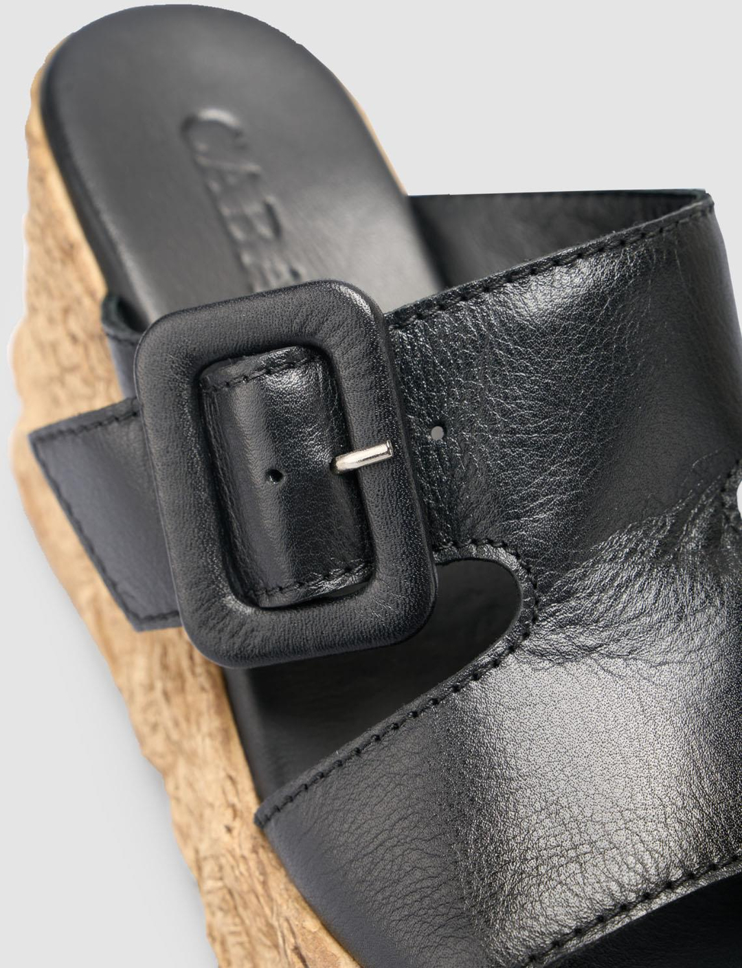 %100 Hakiki Deri Siyah Kadın Terlik