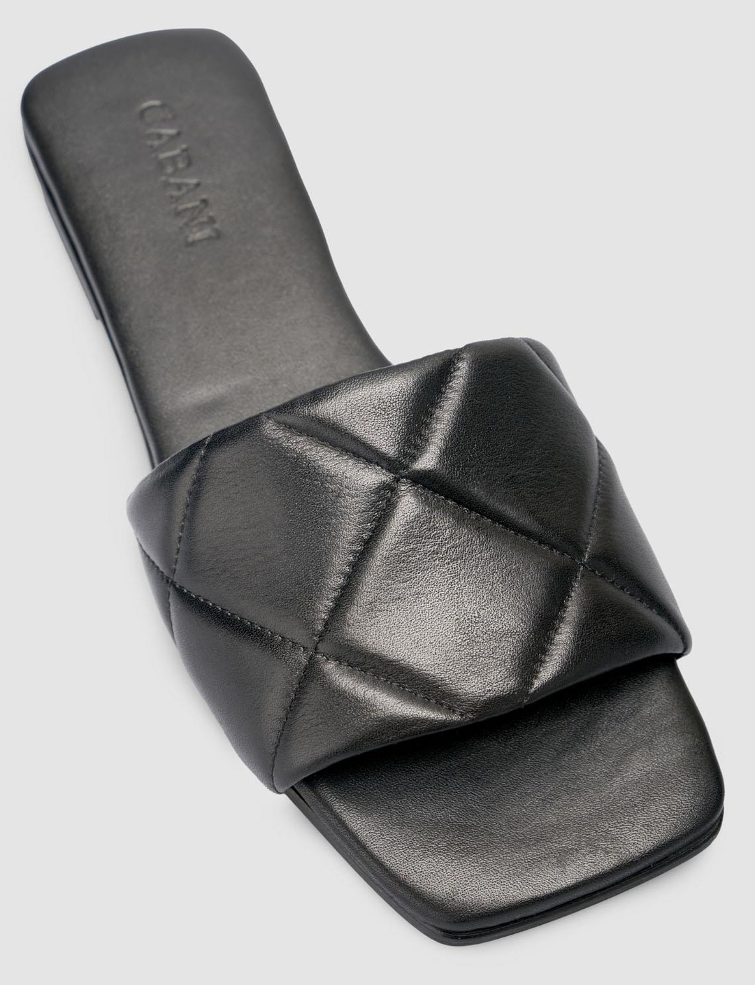 %100 Hakiki Deri Siyah Kadın Terlik