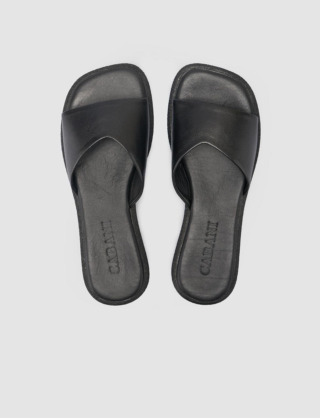 %100 Hakiki Deri Siyah Kadın Terlik