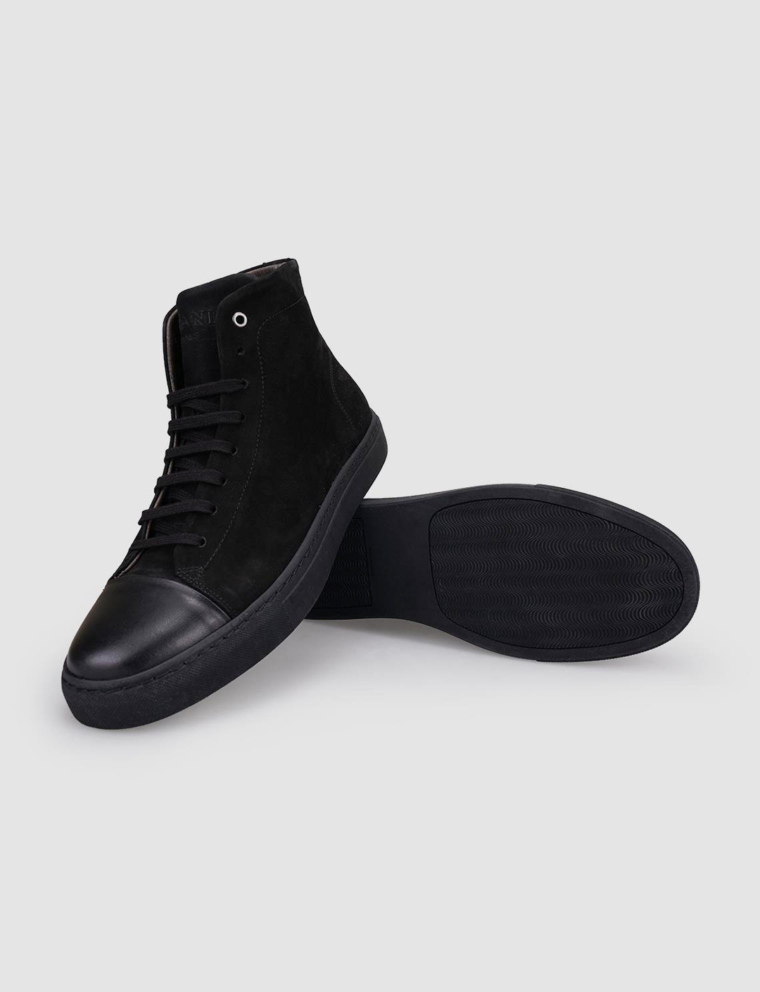 Men Suede Genuine Leather Brown Boots