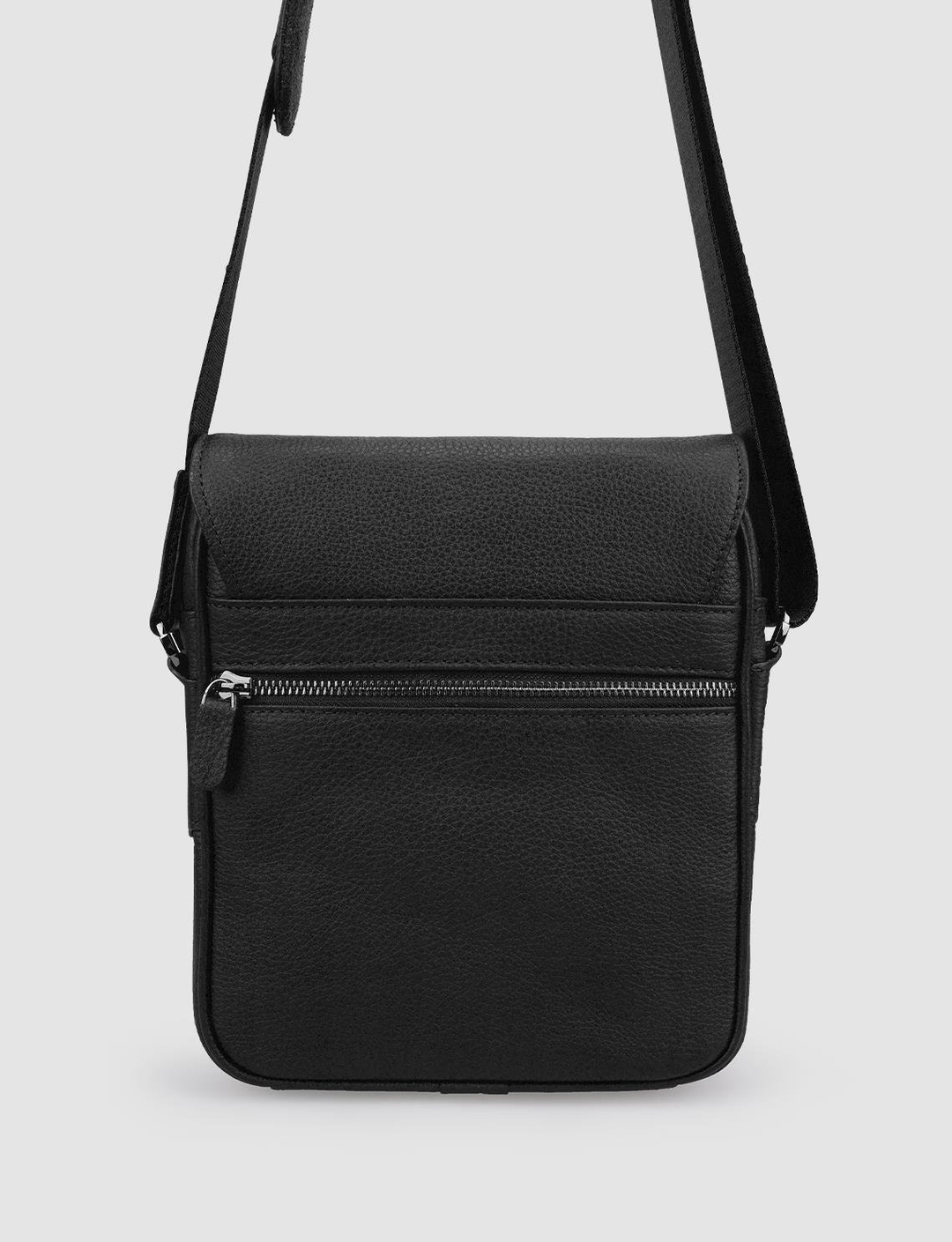 %100 Hakiki Deri Siyah Unisex Çanta