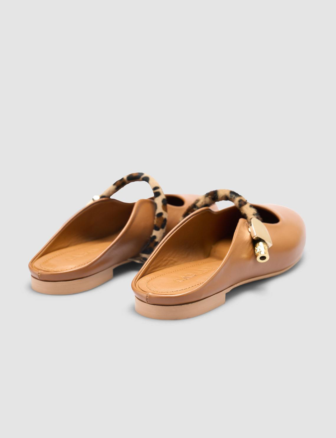 %100 Hakiki Deri Taba Kadın Ayakkabı