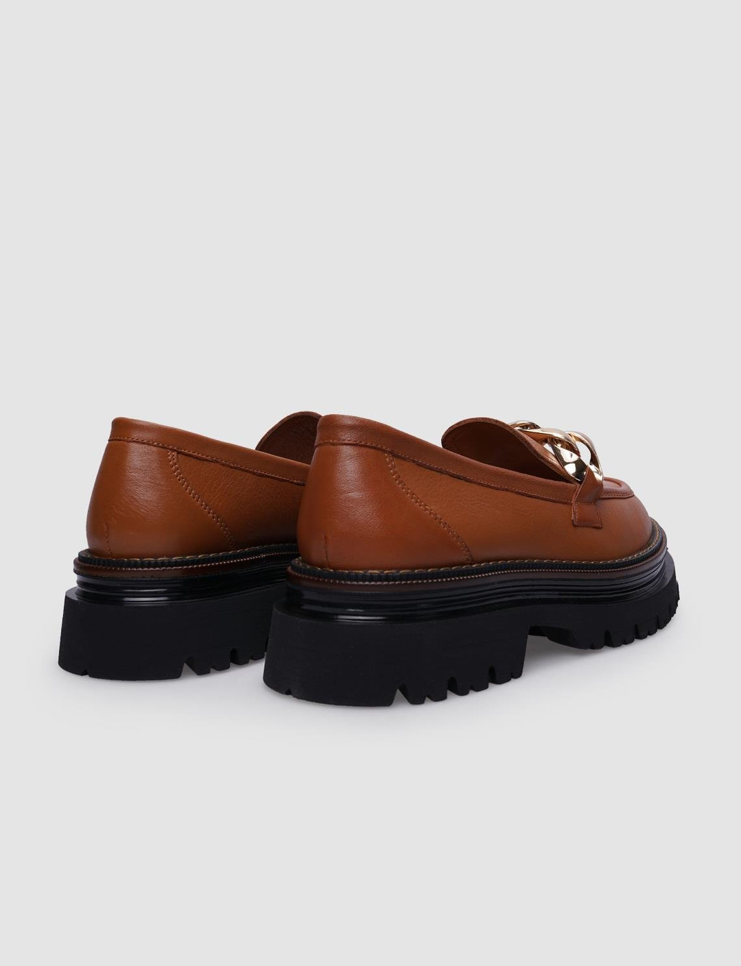 %100 Hakiki Deri Taba Kadın Ayakkabı