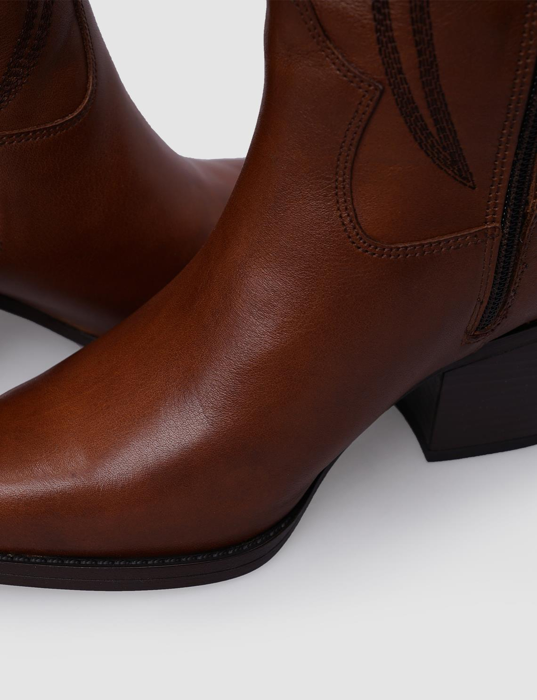 %100 Hakiki Deri Taba Kadın Çizme