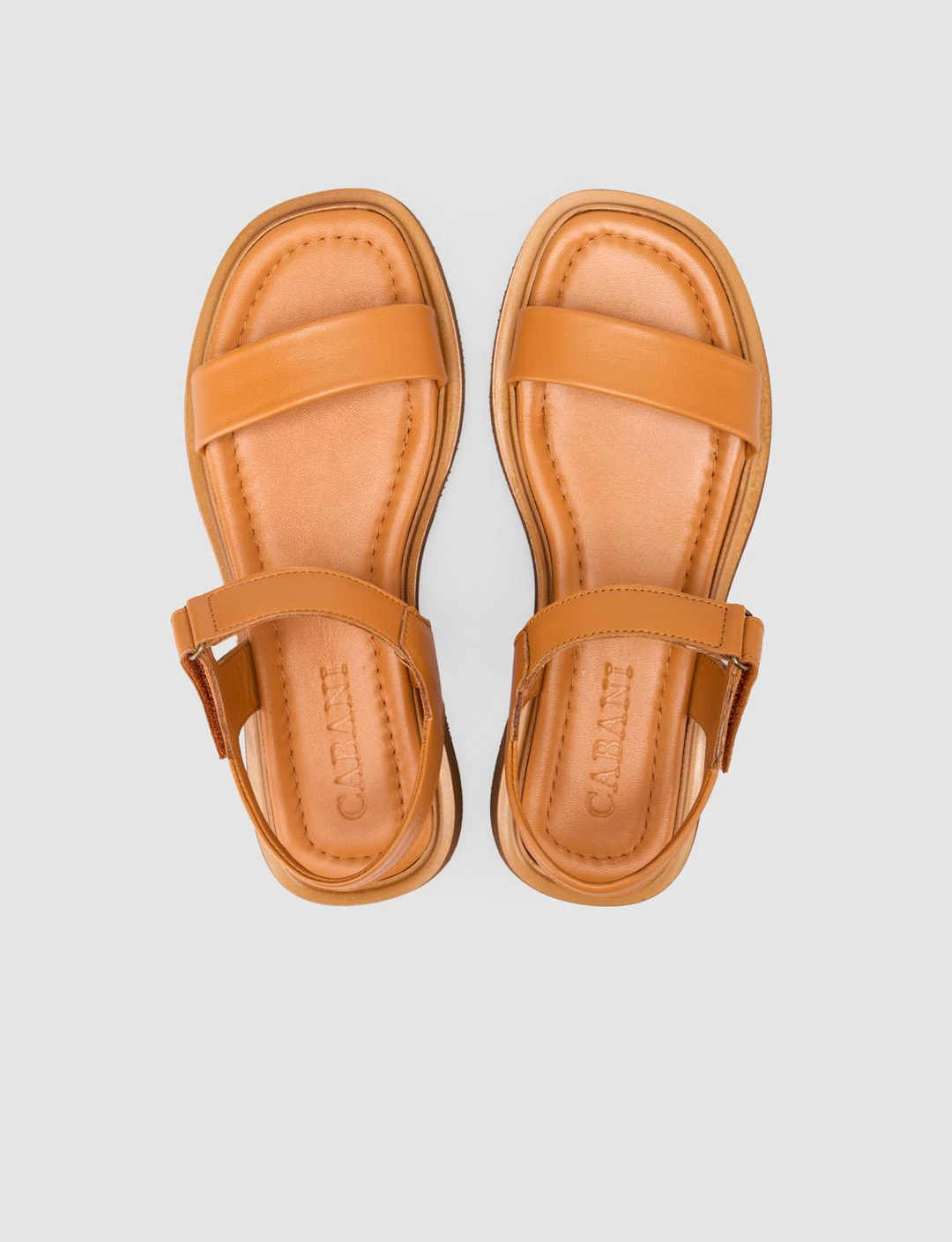 %100 Hakiki Deri Taba Kadın Sandalet