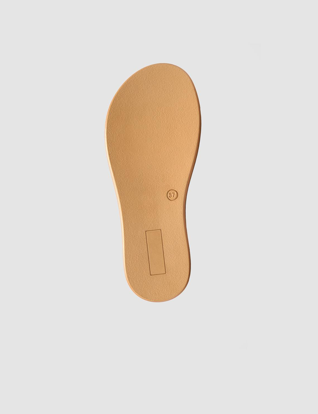 %100 Hakiki Deri Taba Kadın Sandalet