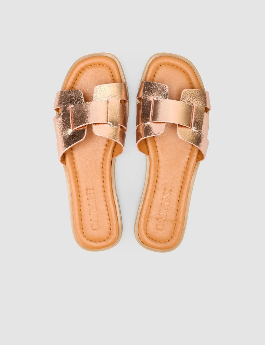 %100 Hakiki Deri Taba Kadın Terlik