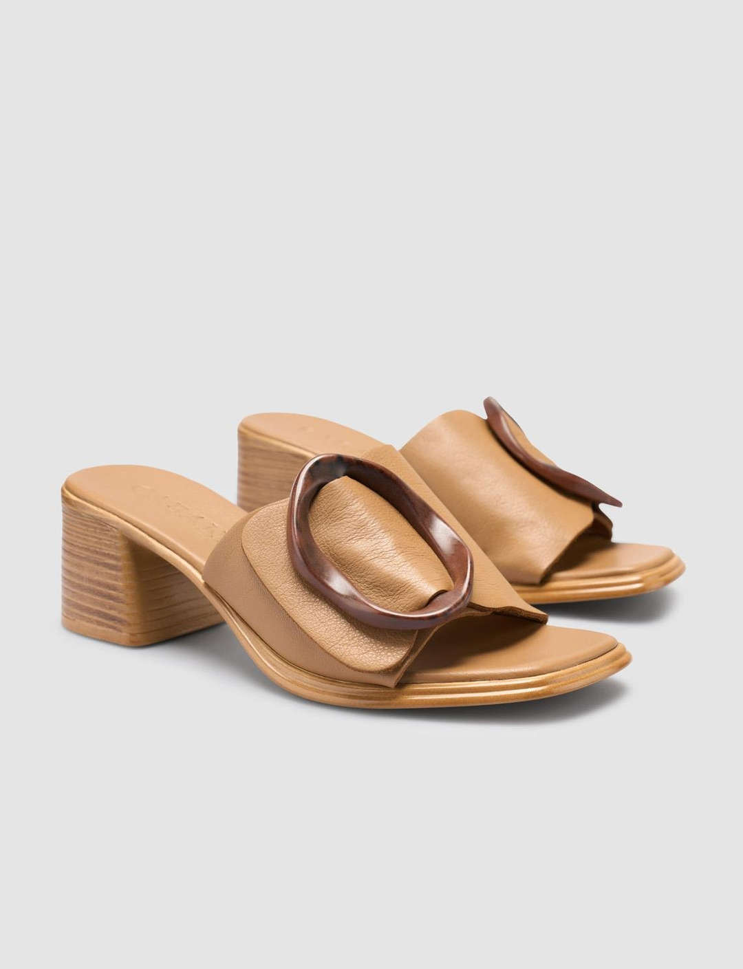 %100 Hakiki Deri Taba Kadın Terlik