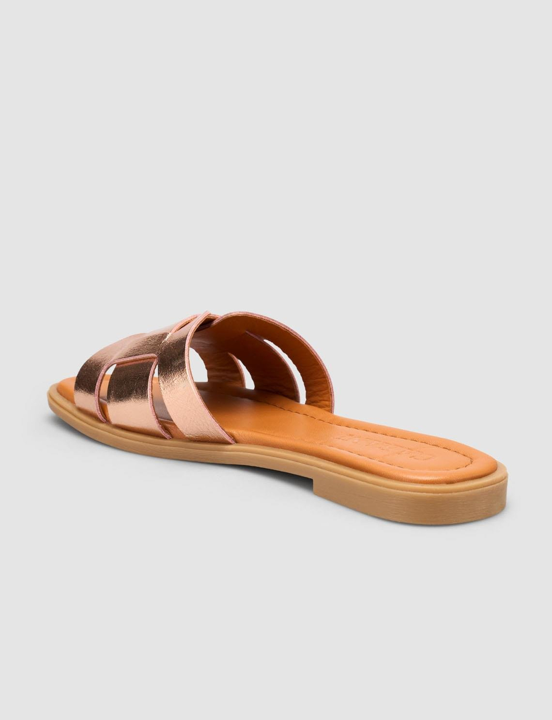 %100 Hakiki Deri Taba Kadın Terlik