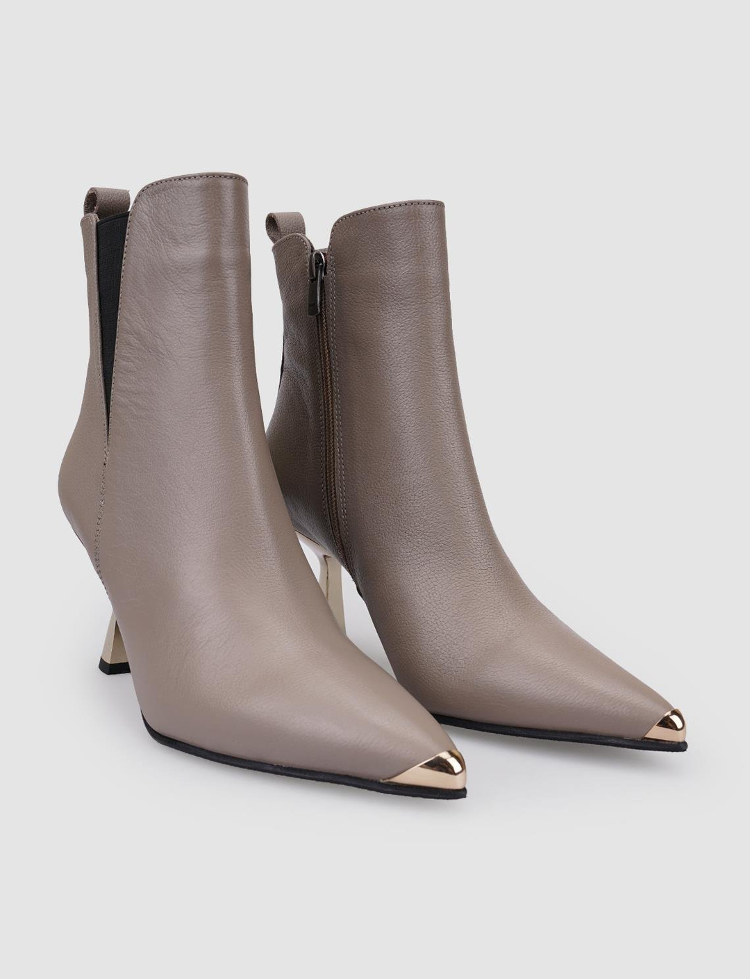 %100 Hakiki Deri Vizon Kadın Bot