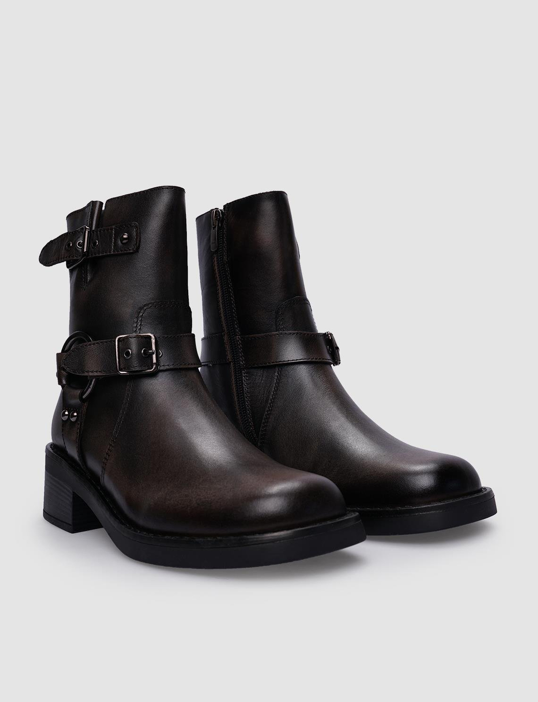 %100 Hakiki Deri Vizon Kadın Bot