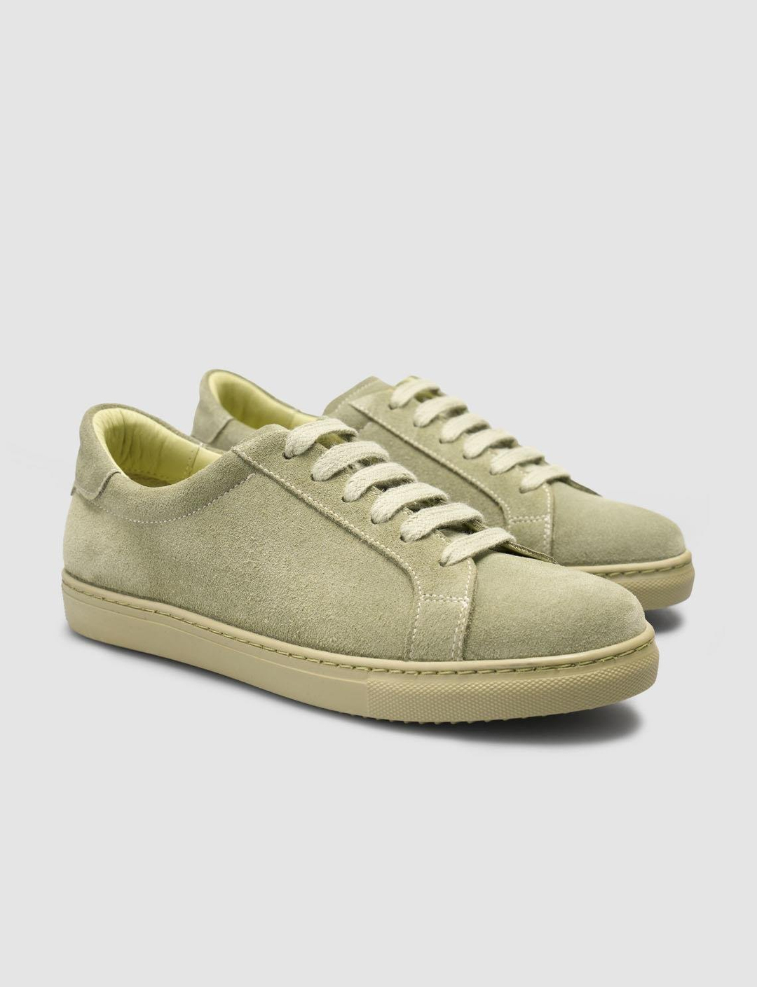 %100 Hakiki Deri Yeşil Kadın Ayakkabı