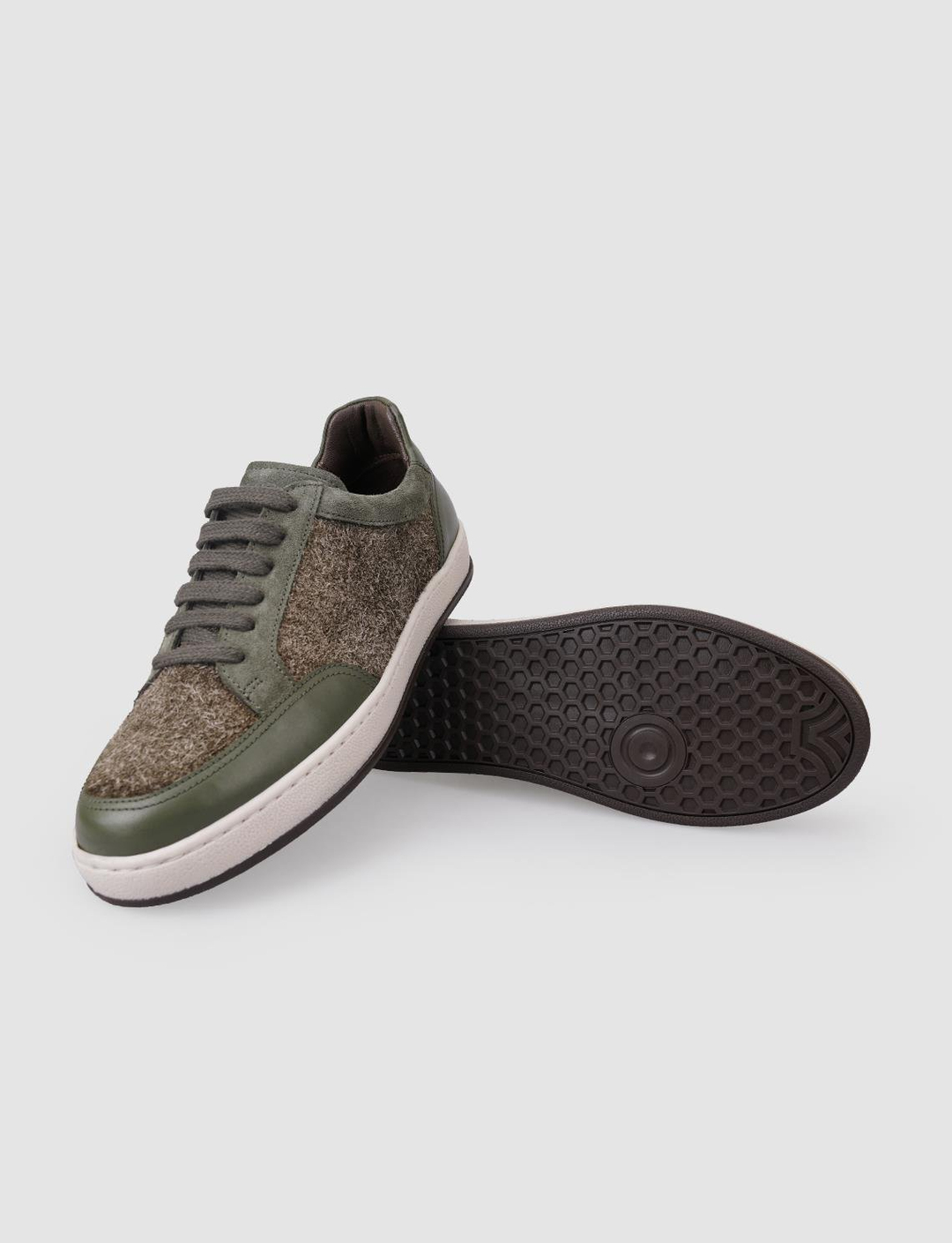 %100 Hakiki Deri Yeşil Kadın Ayakkabı