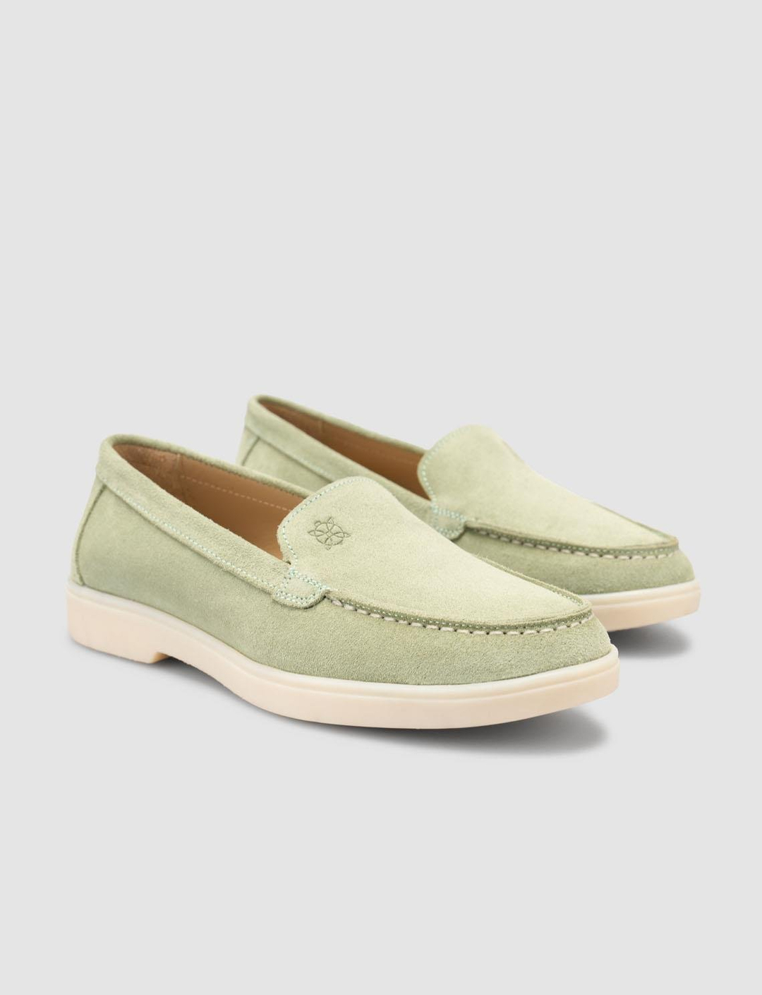 %100 Hakiki Deri Yeşil Kadın Ayakkabı