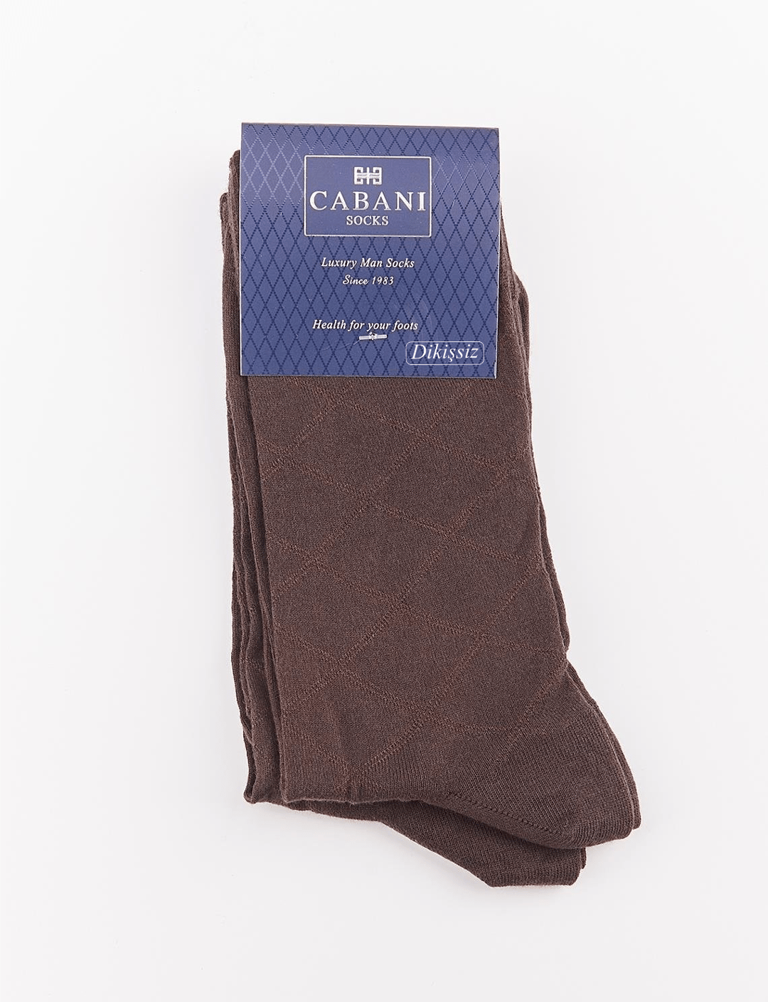 2'li Kahverengi Erkek Çorap