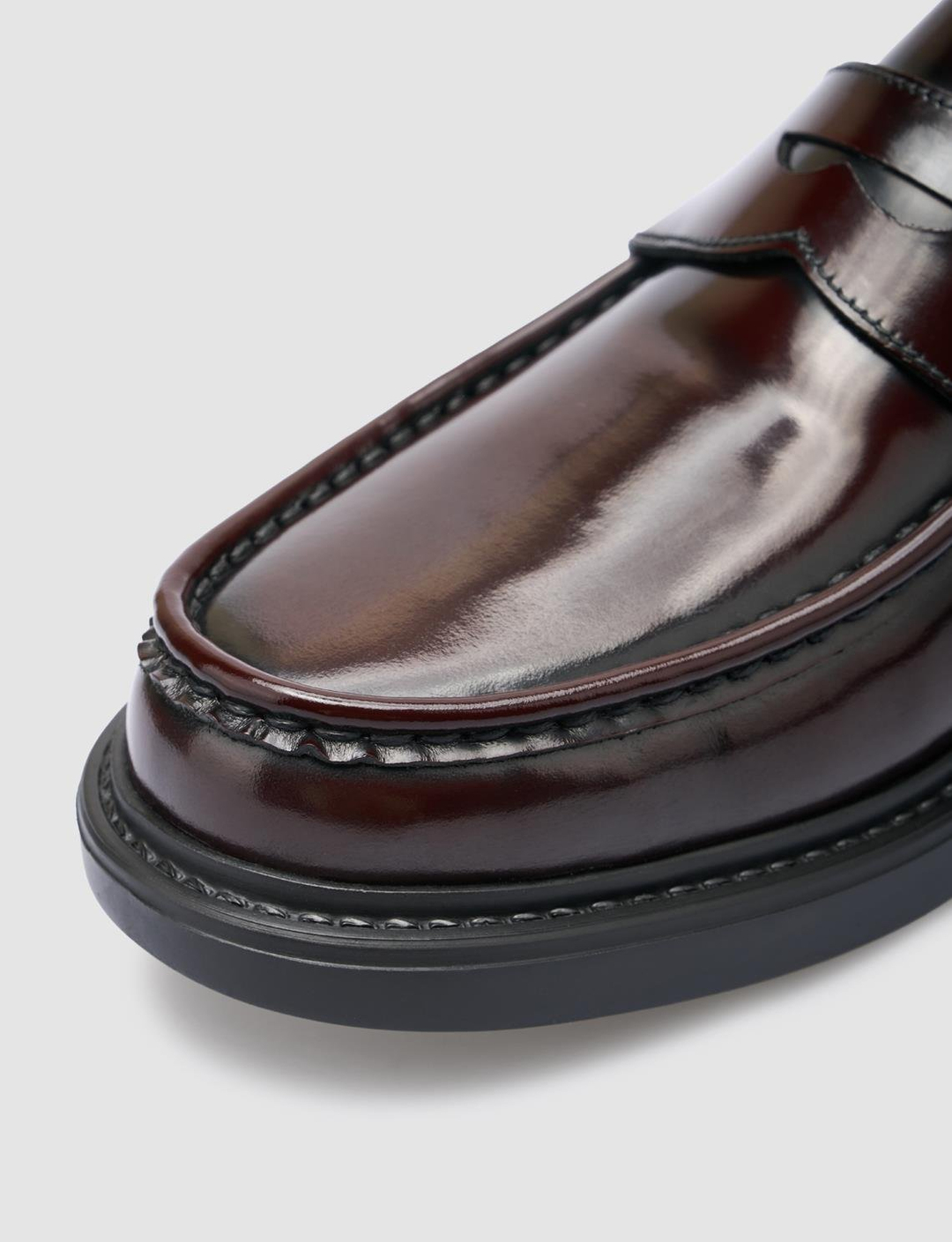 Açma Hakiki Deri Bordo Erkek Ayakkabı