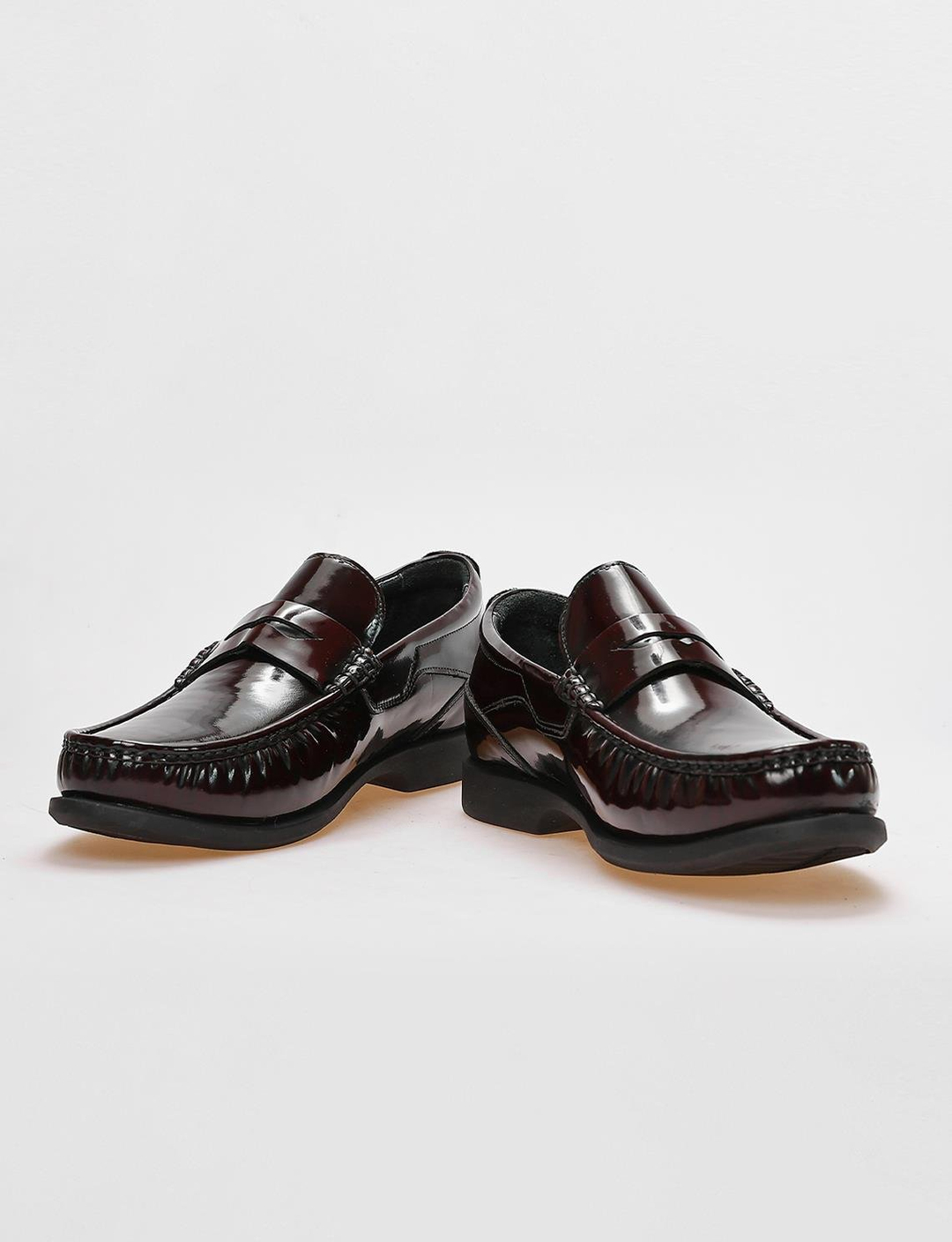 Açma Hakiki Deri Bordo Erkek Ayakkabı