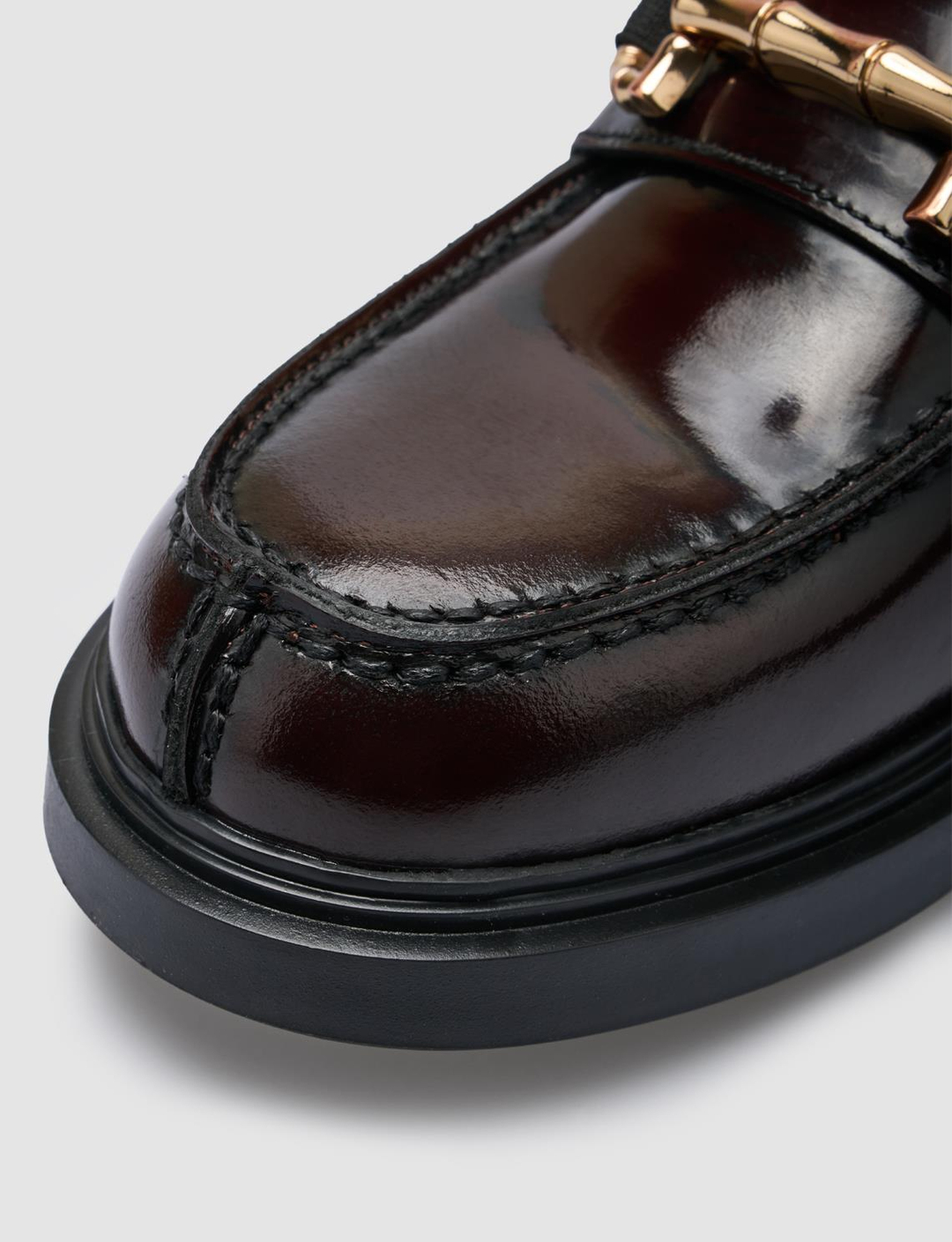 Açma Hakiki Deri Bordo Kadın Ayakkabı