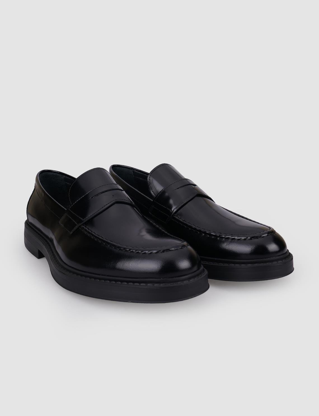 Açma Hakiki Deri Siyah Erkek Ayakkabı