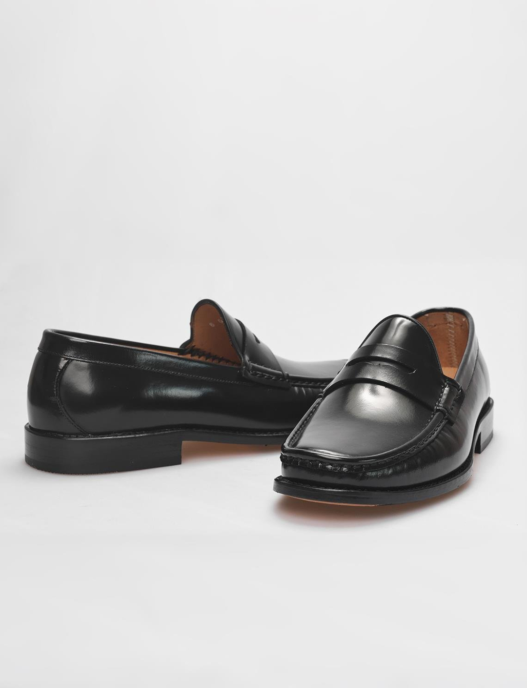 Açma Hakiki Deri Siyah Erkek Ayakkabı