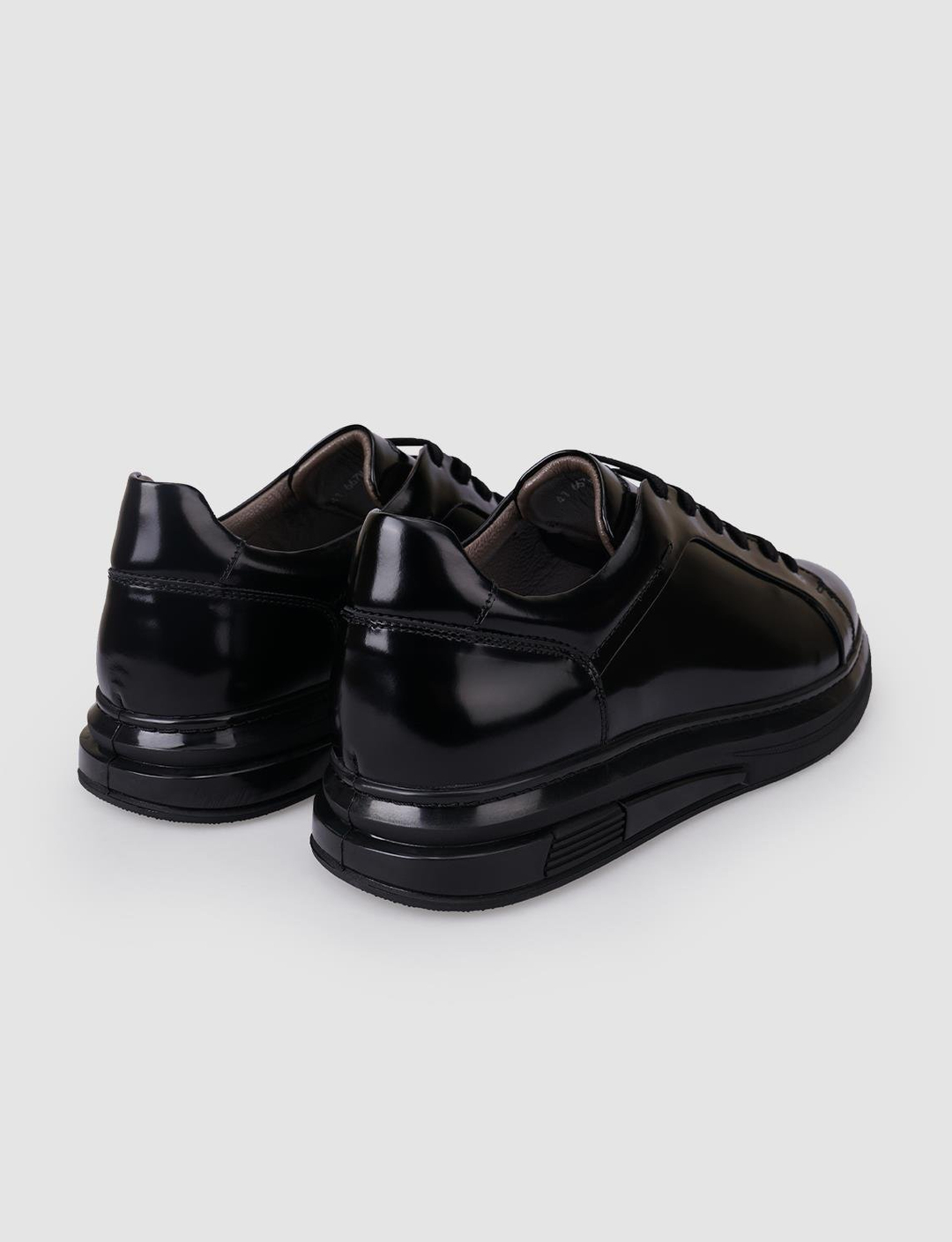 Açma Hakiki Deri Siyah Erkek Ayakkabı