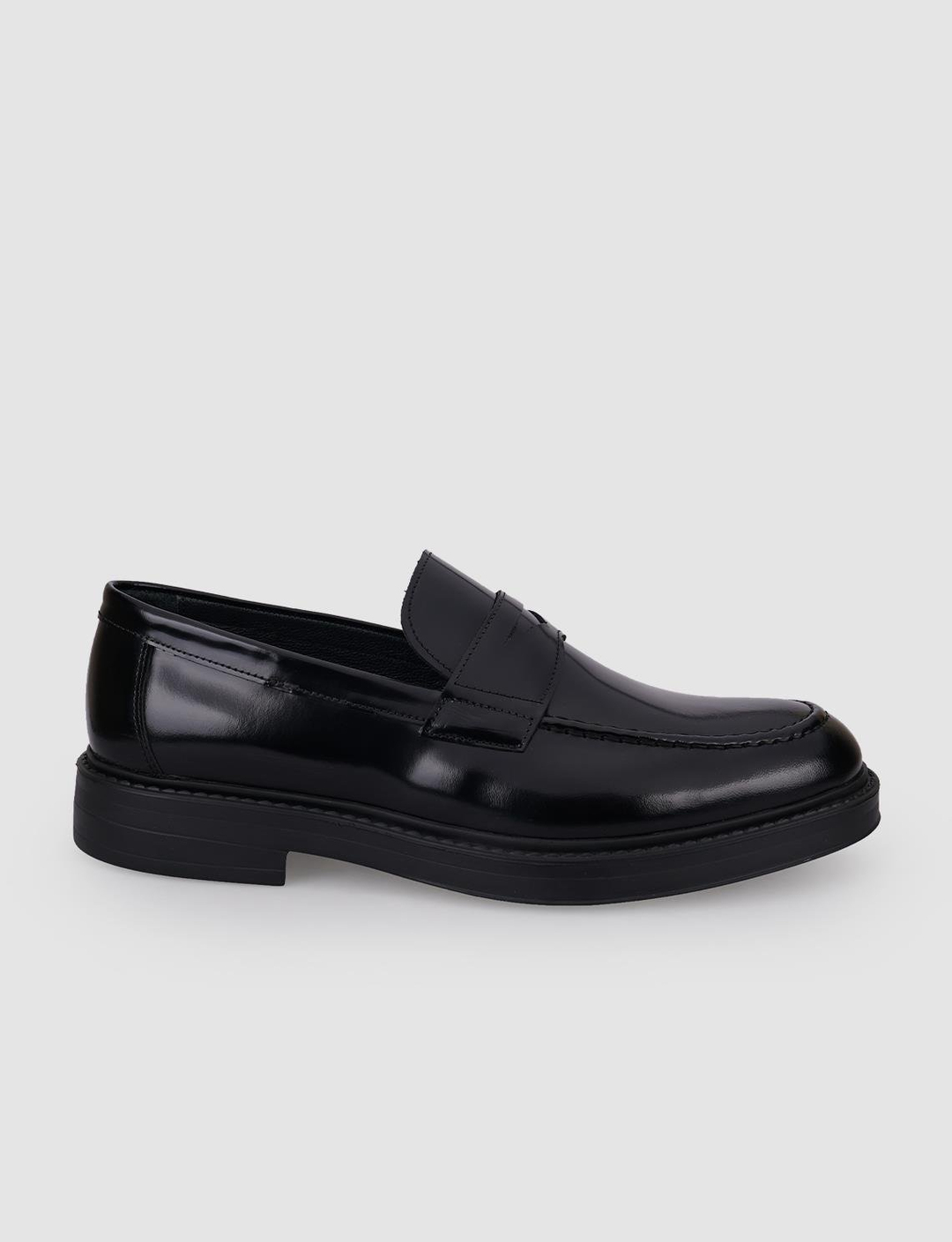 Açma Hakiki Deri Siyah Erkek Ayakkabı