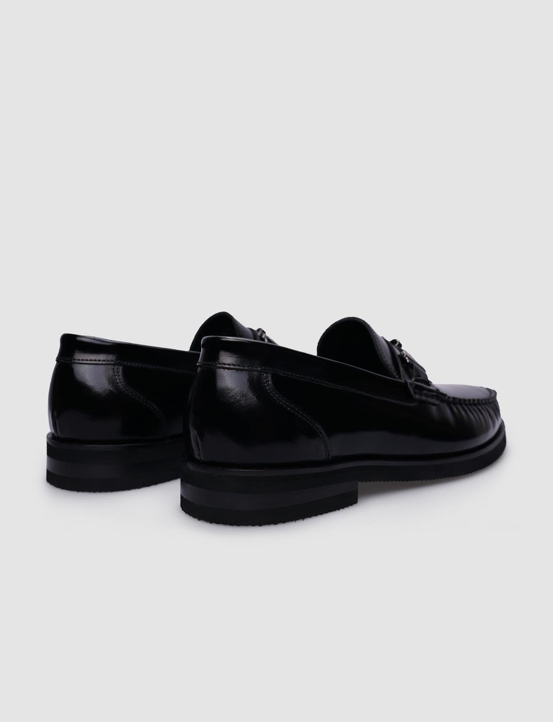 Açma Hakiki Deri Siyah Erkek Ayakkabı