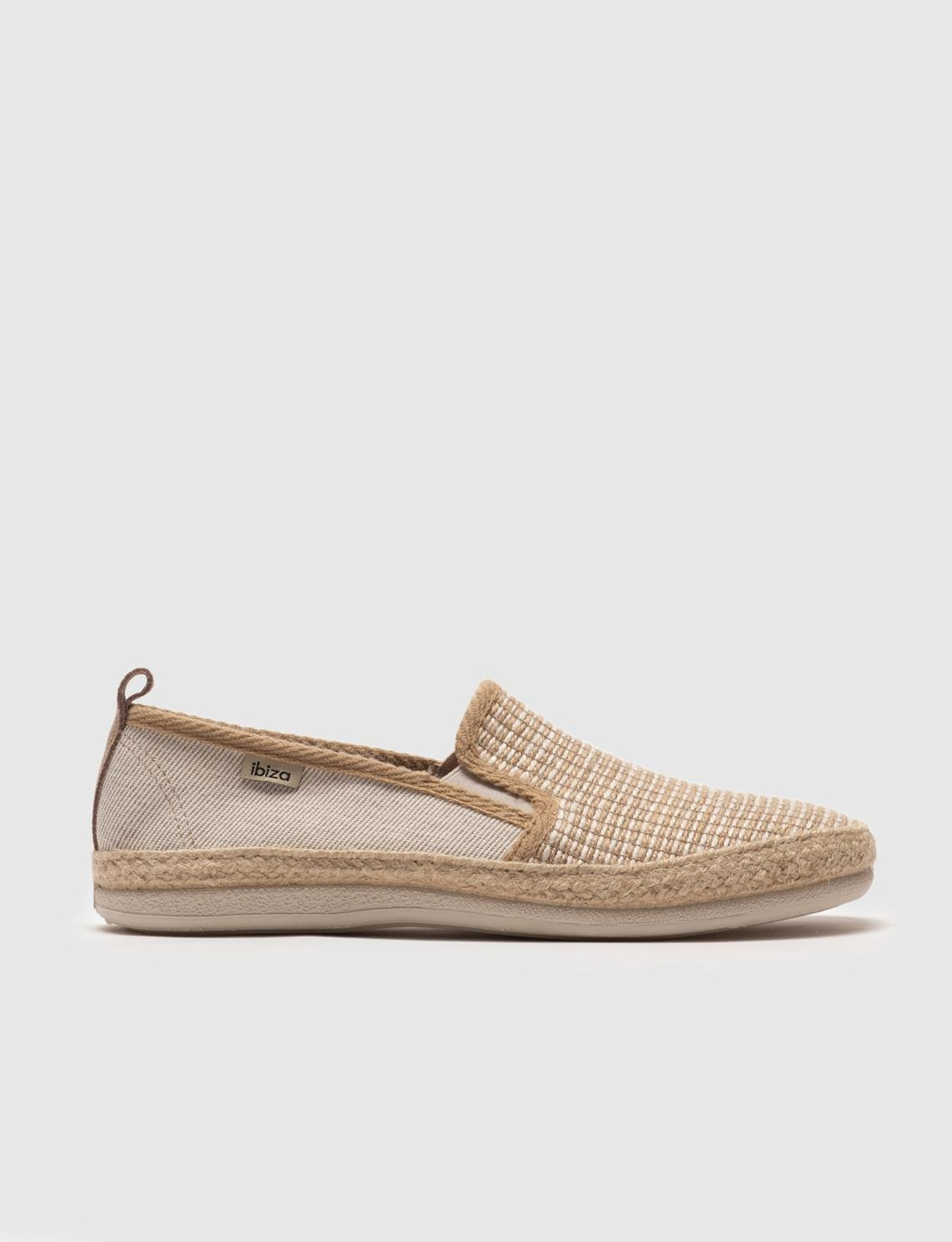 Men Beige Canvas Espadrilles