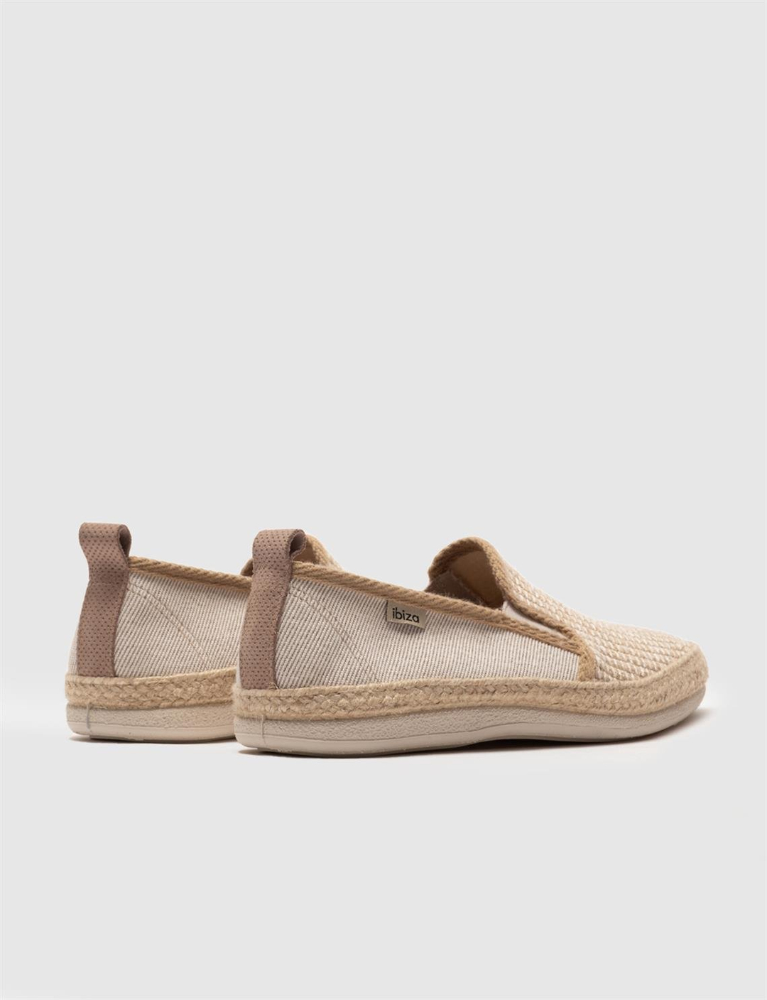 Men Beige Canvas Espadrilles